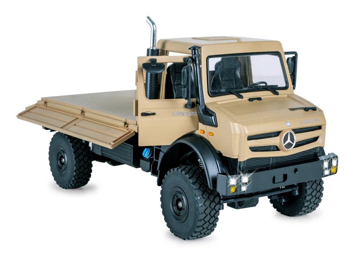EAN 4042774476182 - Jamara Mercedes-Benz Unimog U5023 modelo controlado por radio Vehículo oruga Motor eléctrico 1:14 imagen 9