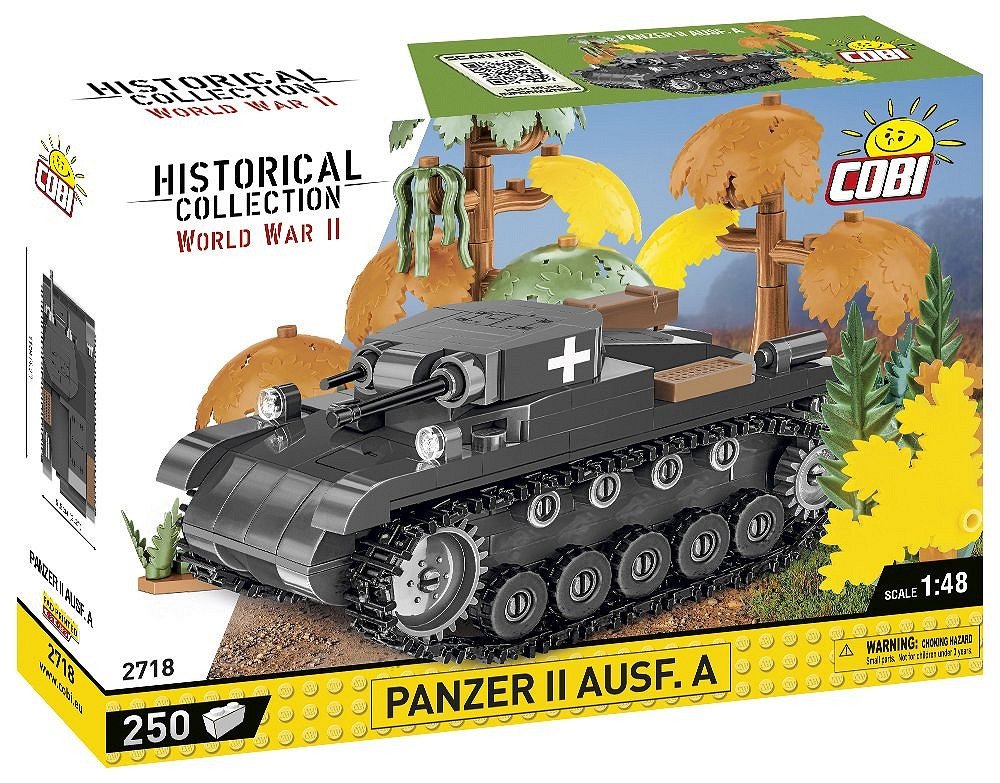 Cobi Hc Wwii Panzer Ii Ausf. A 250 Kl. 2718
