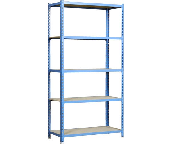 Estanteria Metalica Sin Tornillos Con Aglomerado Maderclick Plus 5/500 Simon Rack