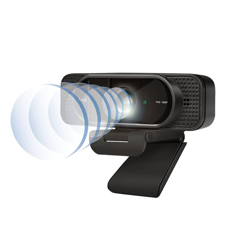 Logilink Webcam 1080p Fhd Webcam + Micrófono 96°