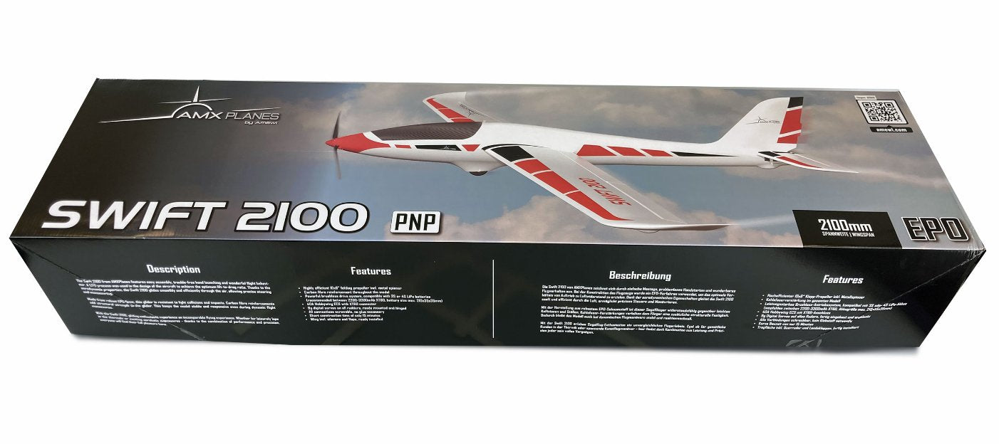 Amewi Amxplanes Swift 2100 Motorsegler Epo Pnp