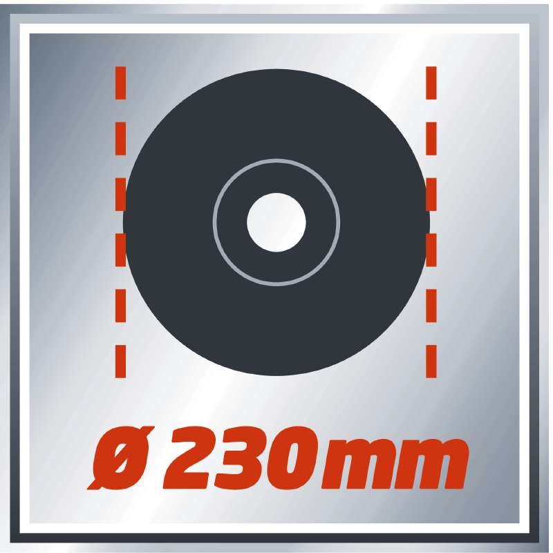 EAN 4006825577235 - Einhell TE-AG 230 amoladora angular 23 cm 6500 RPM 2350 W 6,01 kg imagen 8