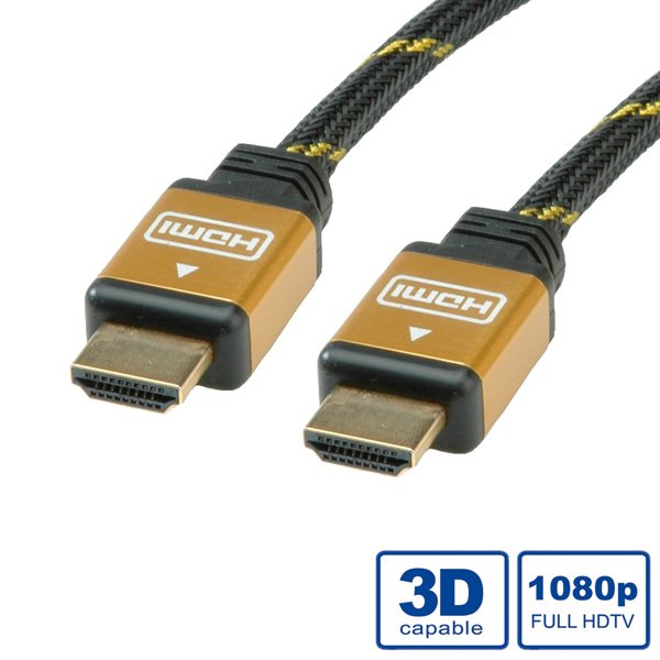 Roline Gold Hdmi High Speed Cable Mit Ethernet 20m