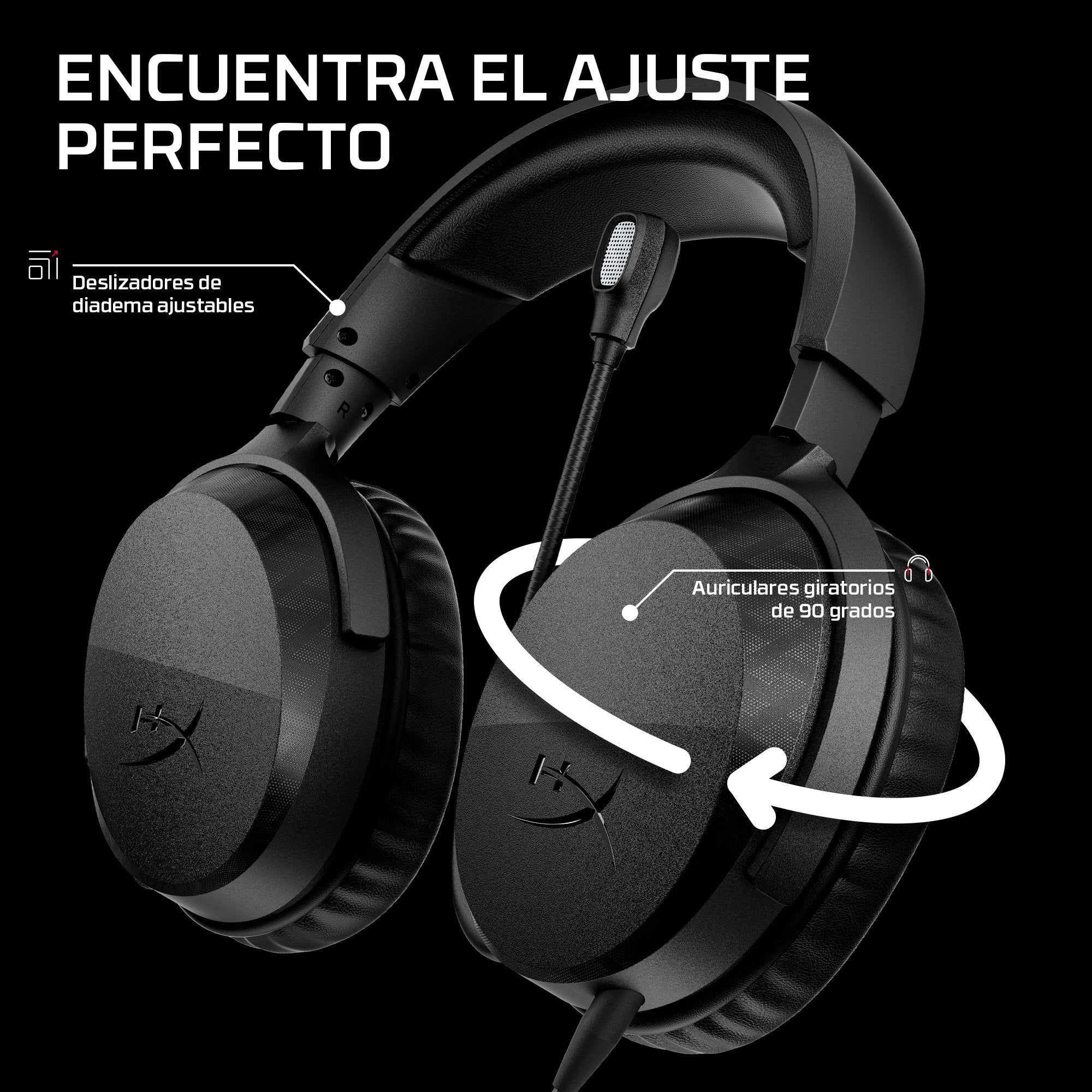 EAN 0199251514647 - HyperX CloudX Stinger 3 Gaming Headset Xbox Negro imagen 2