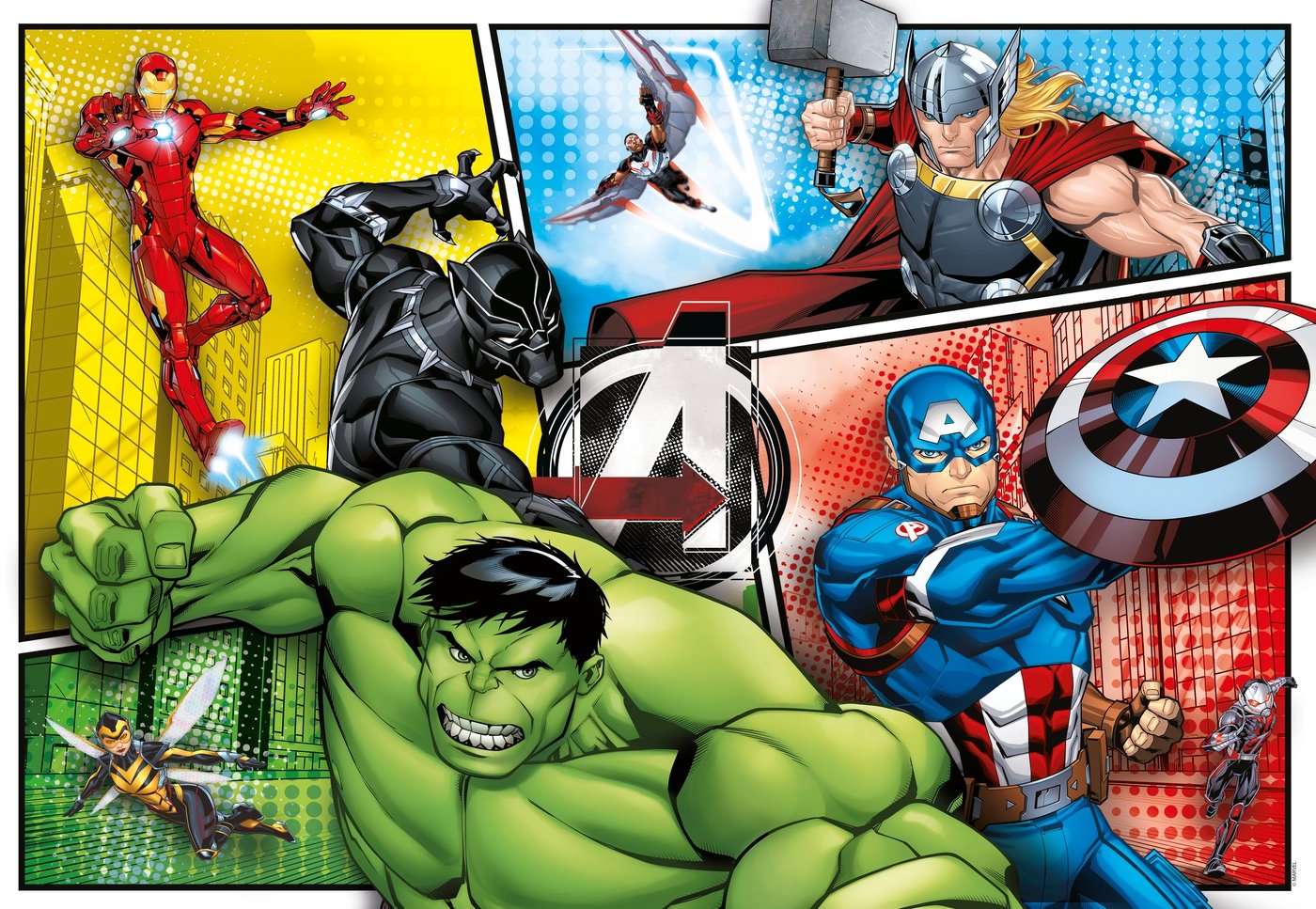 Puzzle Vengadores Avengers Marvel 104pzs