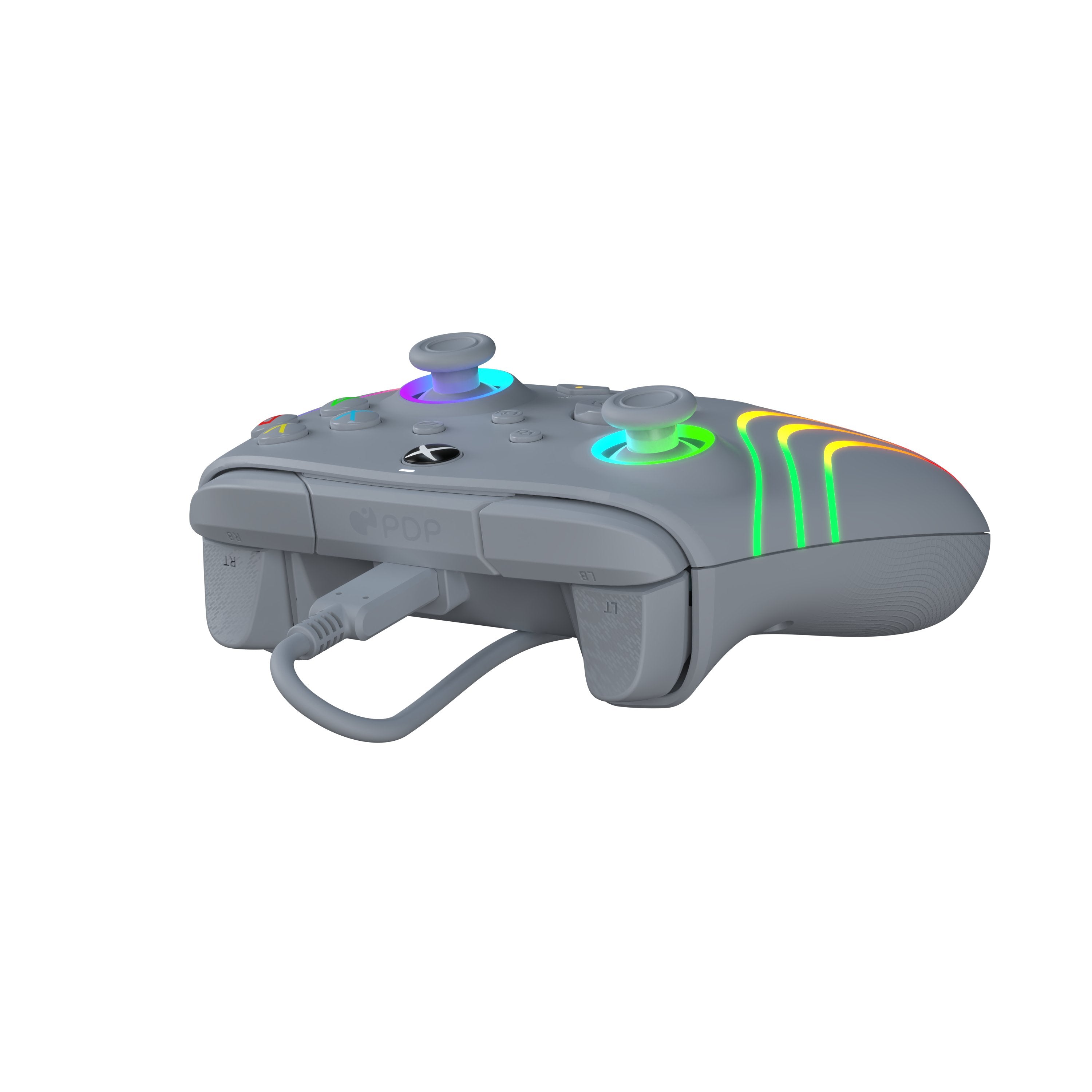 EAN 0708056070243 - PDP Afterglow Wave Gris USB Gamepad Analógico/Digital PC, Xbox One, Xbox Series S, Xbox Series X imagen 3