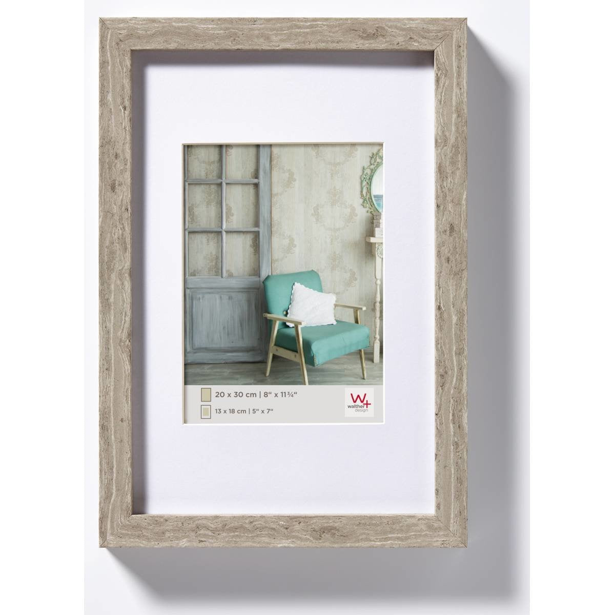Walther Stockholm 15x20 Madera Gris Ea520d