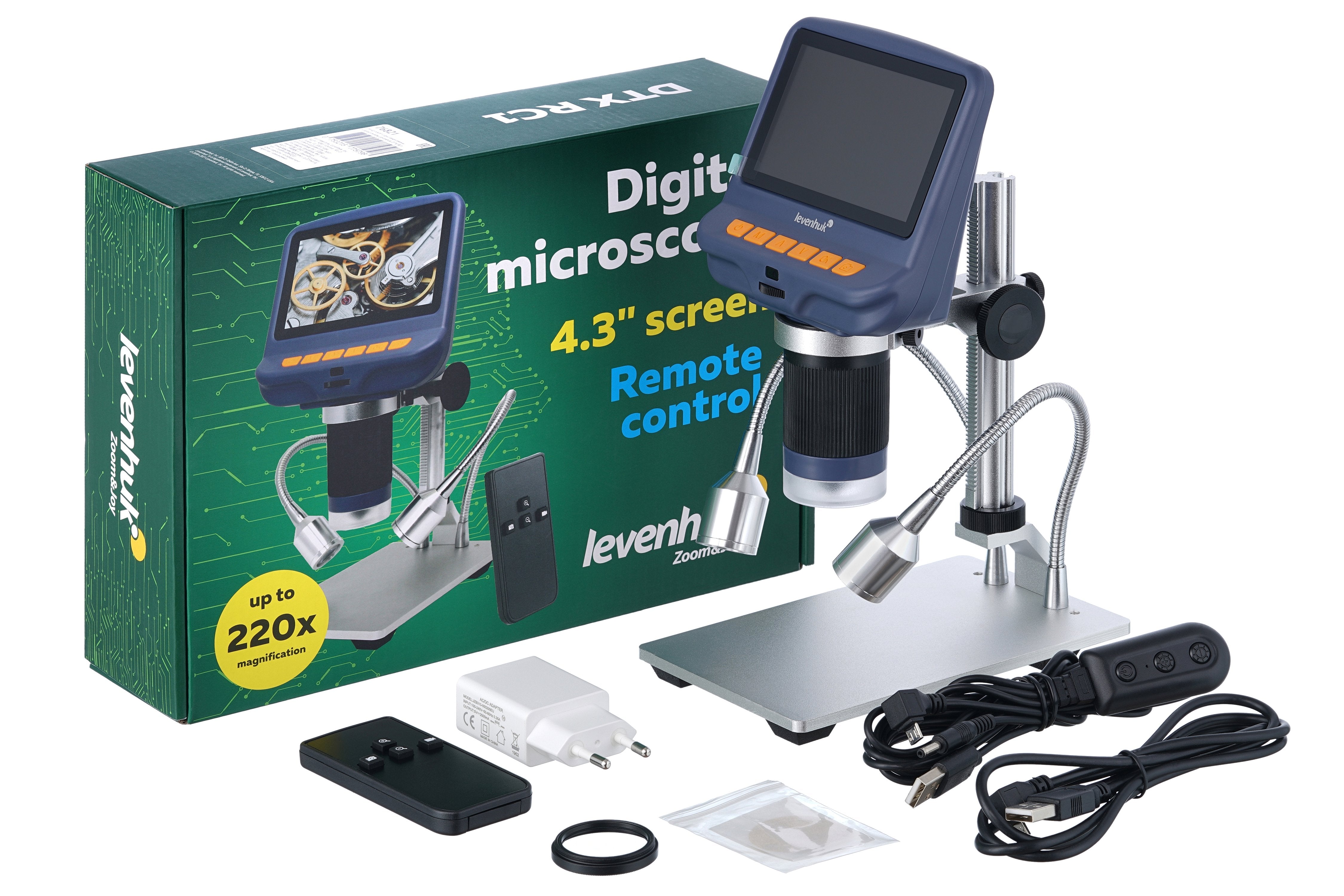 EAN 0753215775798 - Levenhuk DTX RC1 220x Microscopio digital imagen 3