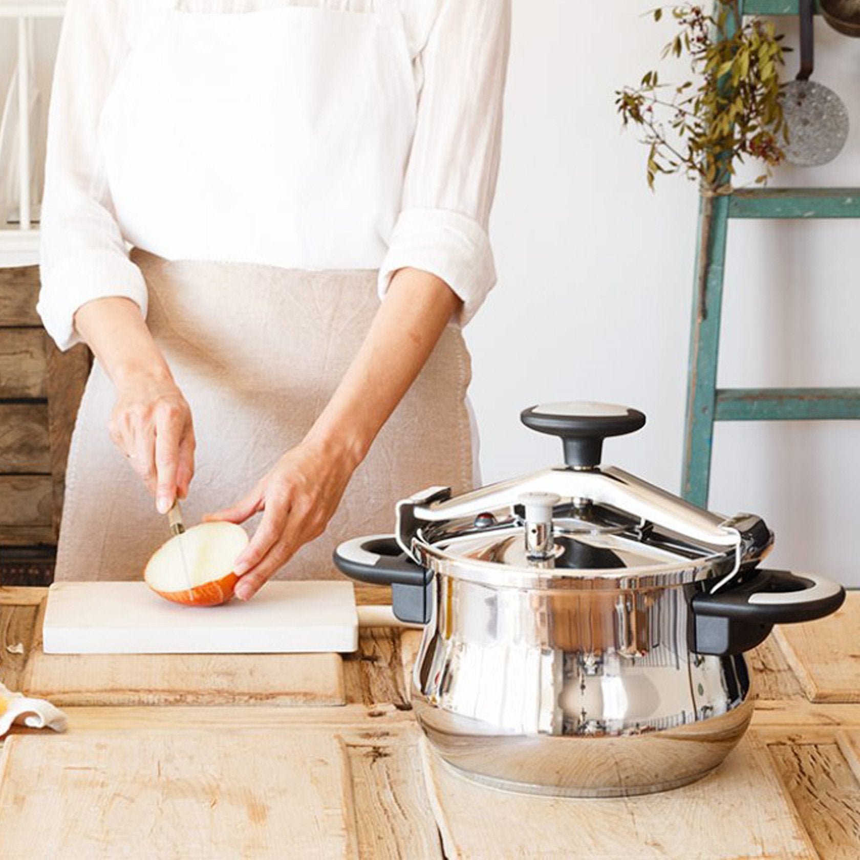 EAN 8411796103653 - BRA A185502 olla a presión 6 L Plata imagen 2