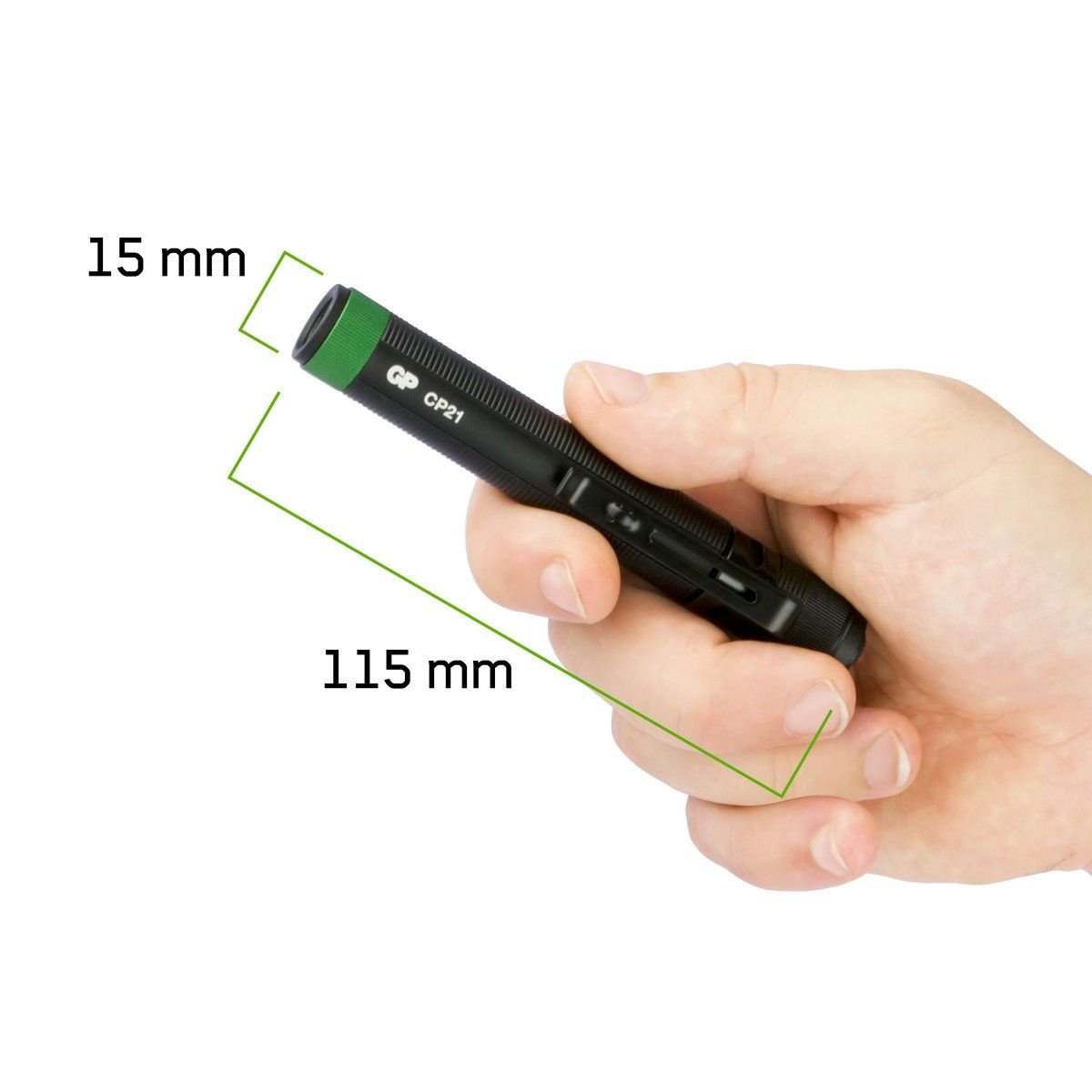 Mini Linterna Gp Cp21 20 Lumen 1 X Aaa 260gpactcp21000