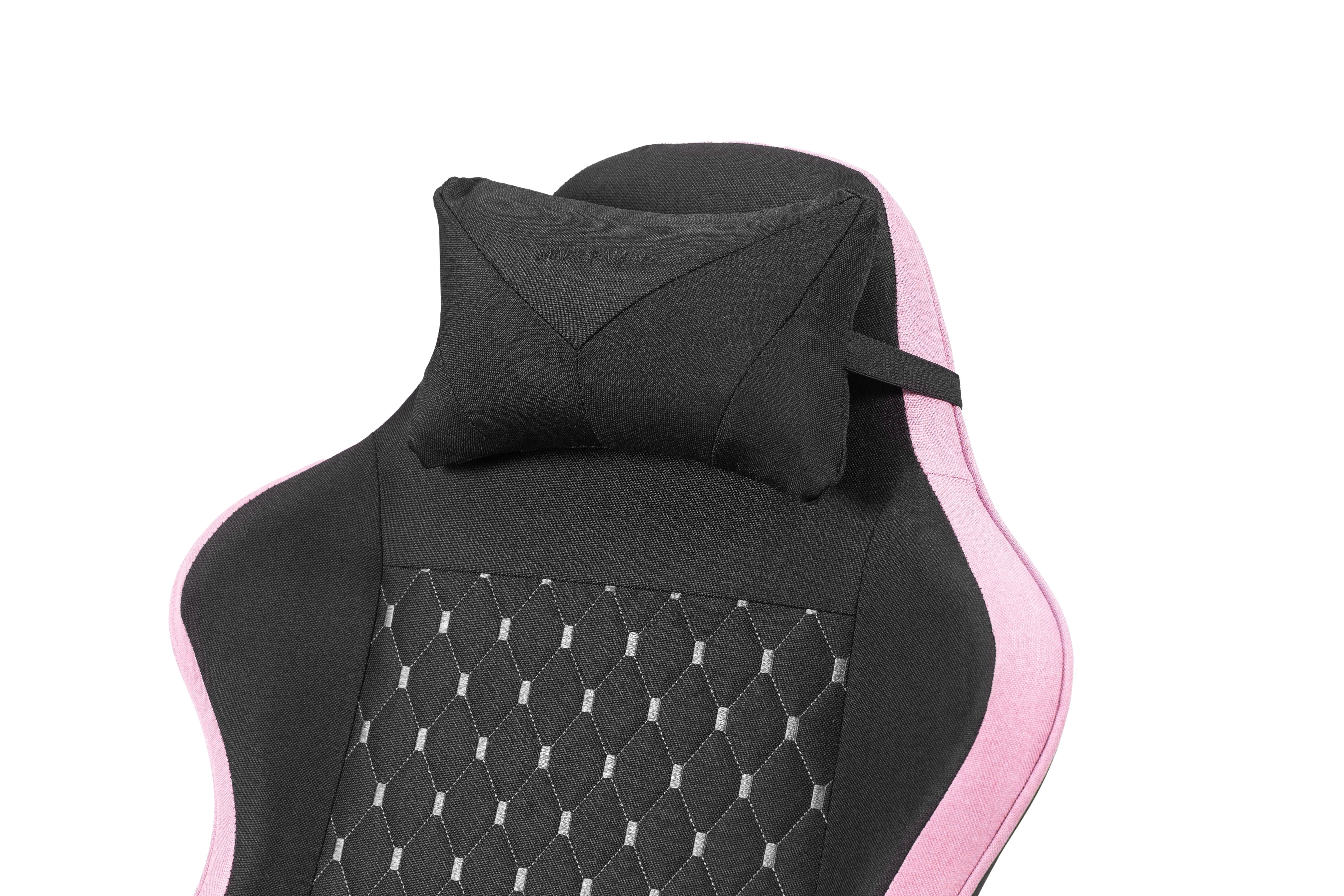EAN 8435693111108 - Mars Gaming MGC-X Fabric Silla para videojuegos de PC Asiento acolchado Negro, Rosa imagen 9