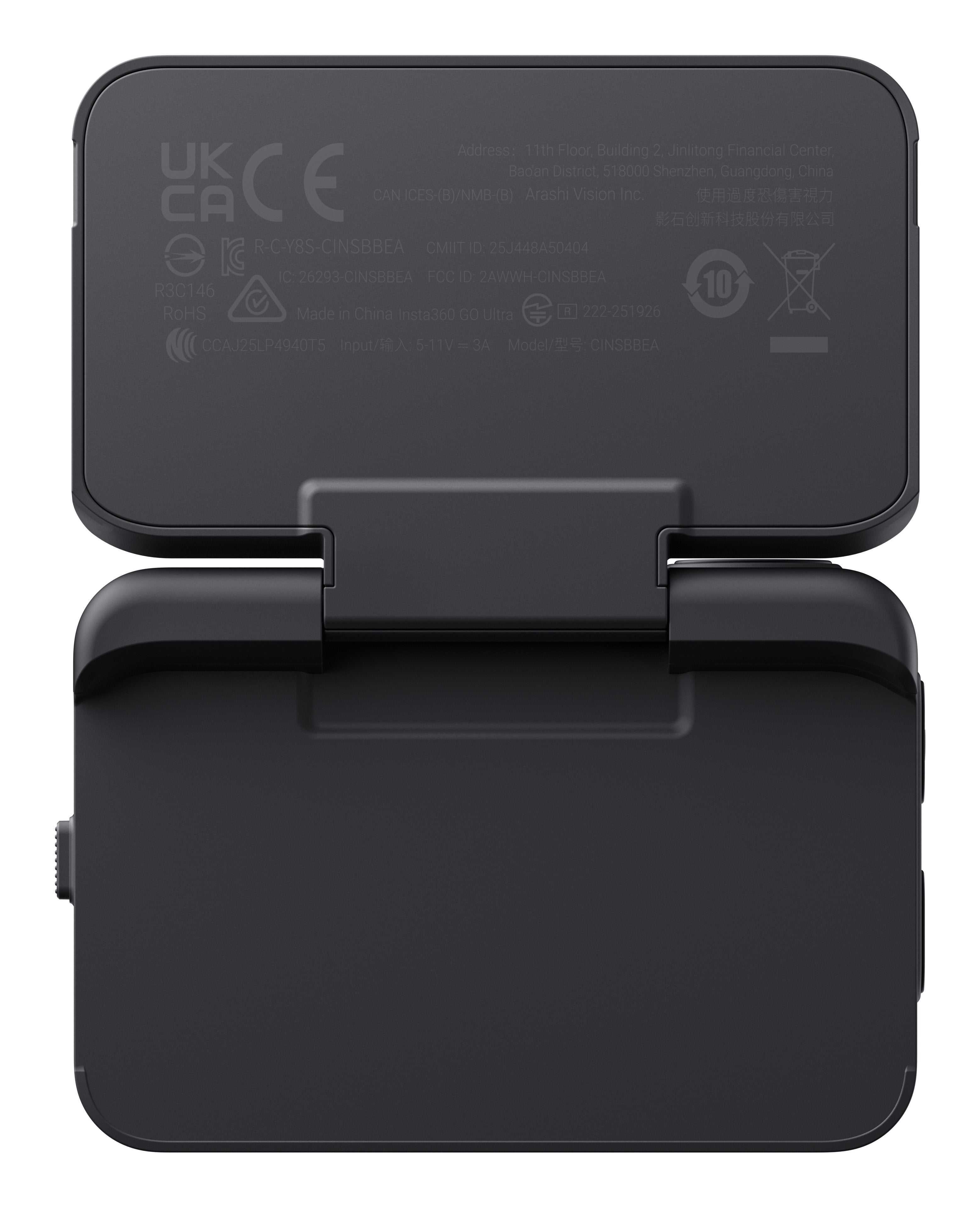 EAN 6977644761045 - Insta360 GO Ultra Standard Black cámara para deporte de acción 4K Ultra HD 25,4 / 1,28 mm (1 / 1.28") Wif imagen 9