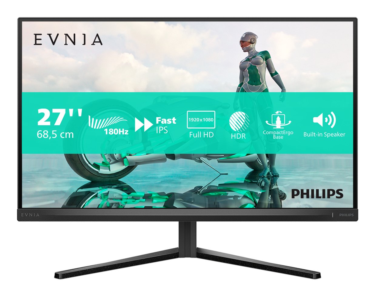 Philips 27m2n3200a 27" Freesync 1920x1080 1ms Hdmi Dp Negro Grey