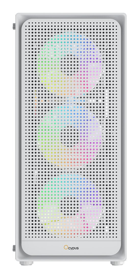 Ocypus Gamma C50 Argb (Blanco, Tempered Glass) Gamma-C50-Whg400xx-Gl