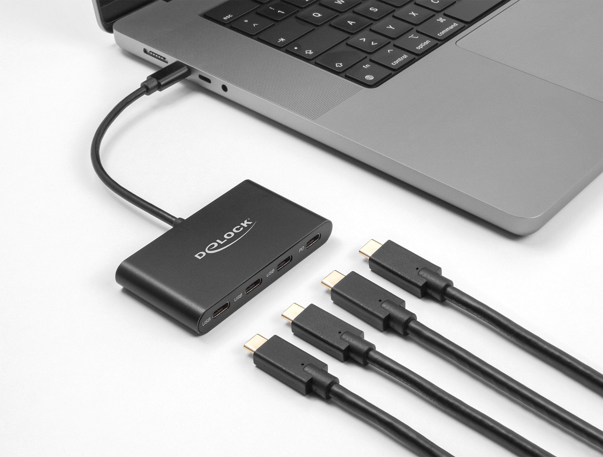 Delock Usb 3.2 Gen 1 Usb Tipo-C Hub Con 3 X Usb Tipo-C Hembra +