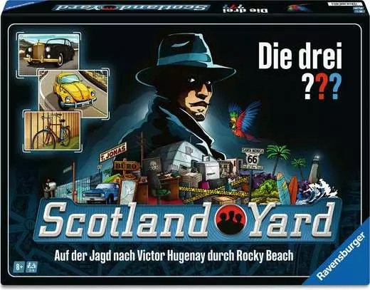 Ravensburger Los Tres ??? Scotland Yard, Juego De Mesa 24741