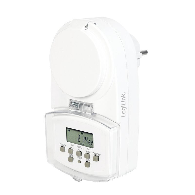Programador Eléctrico Digital Ip44 Exterior Logilink