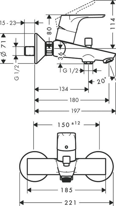 EAN 4011097591520 - Hansgrohe Focus Cromo imagen 2