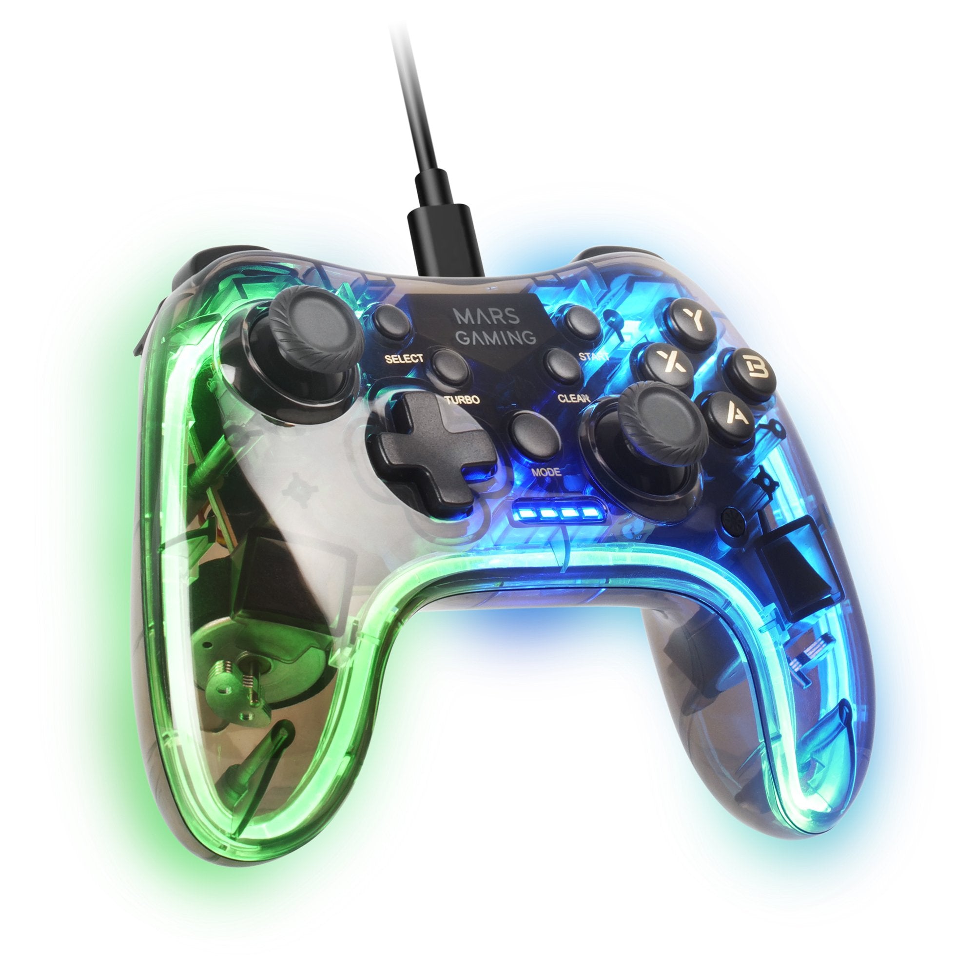 EAN 8435693102229 - Mars Gaming MGPC mando y volante USB Android, MAC, Nintendo Switch, PC, Playstation 3 imagen 3