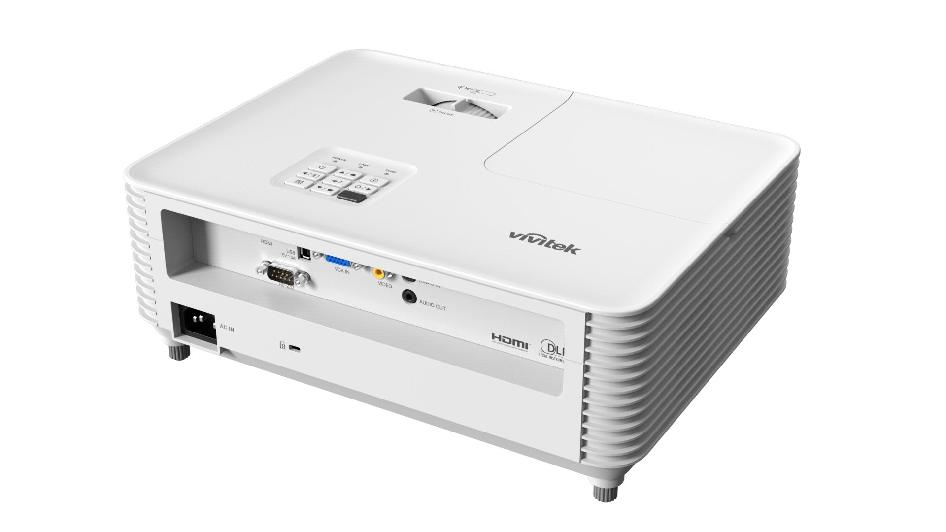 EAN 0813097026149 - Vivitek DX335-ST videoproyector 4000 lúmenes ANSI DLP WUXGA (1920x1200) 3D Blanco imagen 2