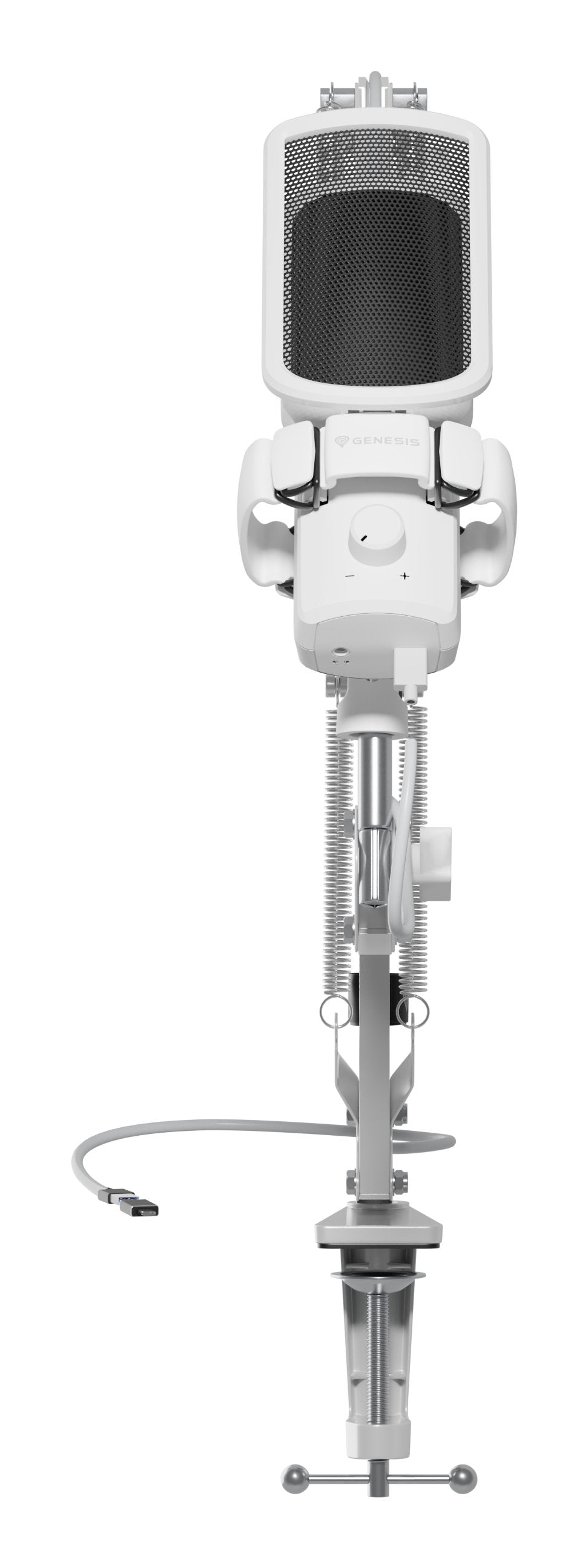 Micrófono Natec Genesis Radium 251 Usb Arm White