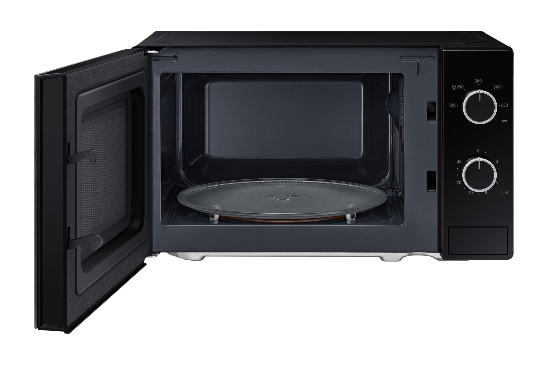 Microondas Samsung Ms20a3010al 700w Capacidad 20l Negro