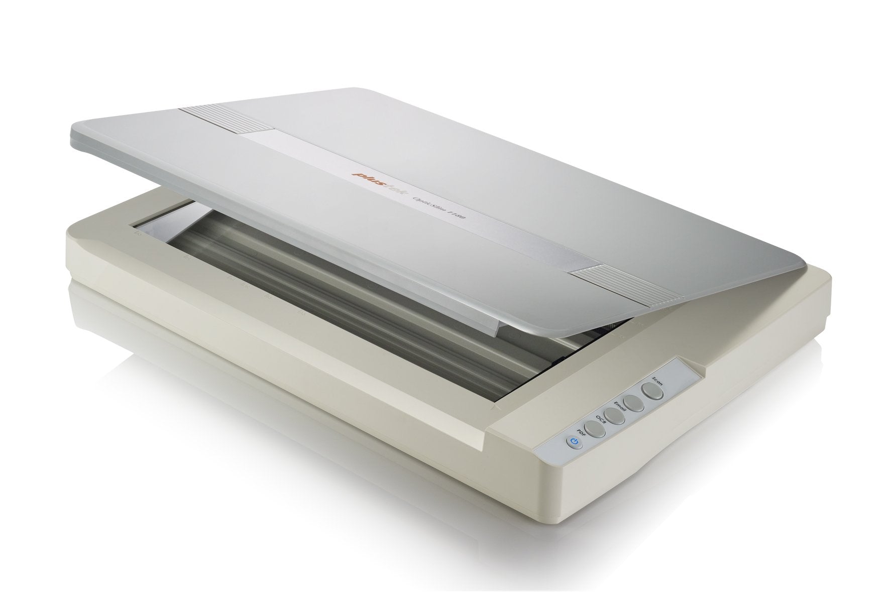 Escáner Plustek Opticslim 1180 Flatbed Scanner 1200 X 1200 Dpi A3 Silver, White