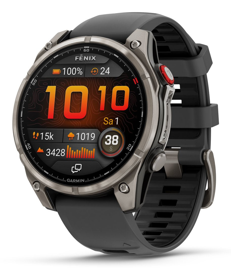 EAN 753759350949 - Garmin fēnix 8 Pro 3,56 cm (1.4") AMOLED 47 mm Digital 454 x 454 Pixeles Pantalla táctil Grafito, Titanio imagen 1