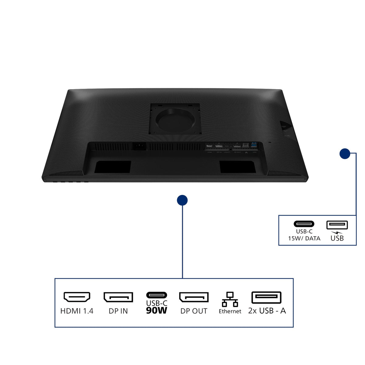 Philips Tft 27b2u3301 68.5cm Ips 27'' 1920x1080 Dp Hdmi Usb-C