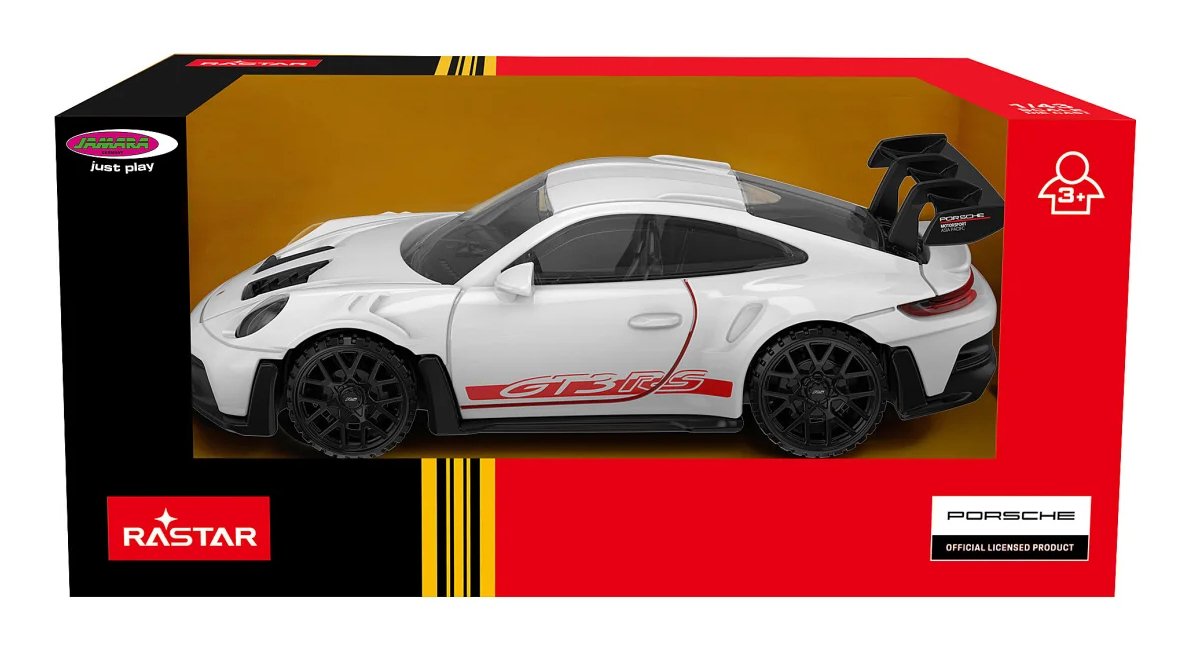 Jamara Porsche 911 Gt3 Rs 1:43 Blanco 3+