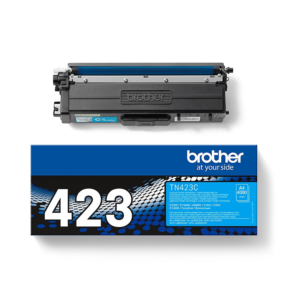 Tóner Original Brother Tn-423c Alta Capacidad Cían