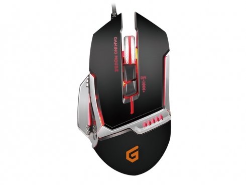 Raton Gaming Conceptronic Djebbel02b Usb Alta Sensibilidad Sensor 4000dpi Botones Programables