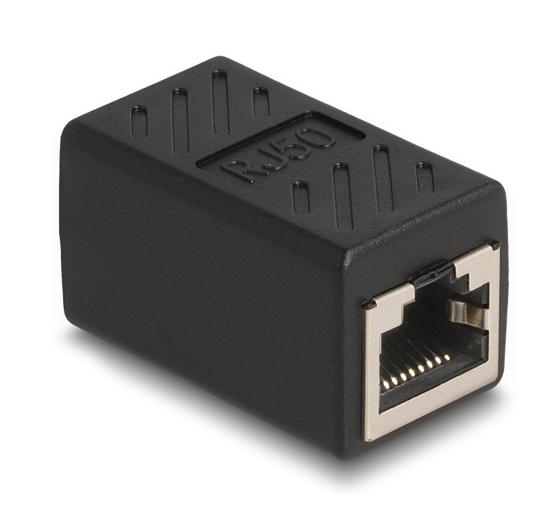 Delock 87991 Adaptador Rj50 Hembra A Hembra Negro
