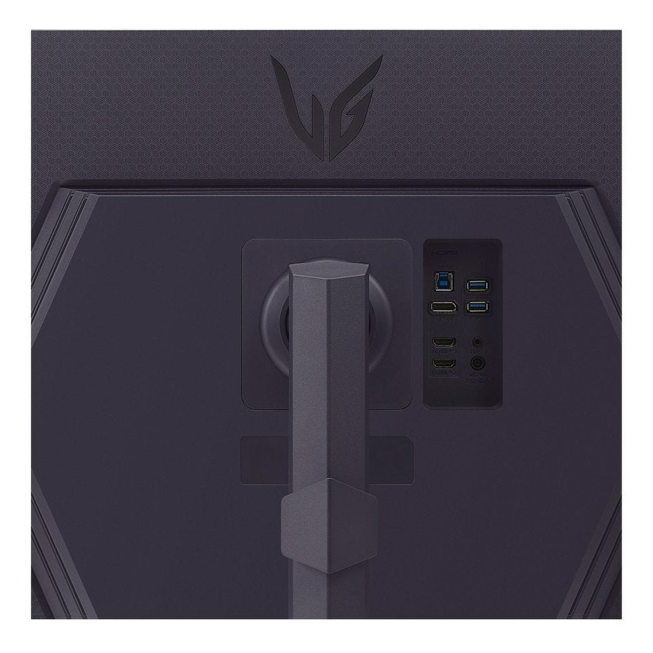 Monitor Lcd Lg 31.5" Panel Ips 2560x1440 16:9 180hz 1 Ms Pivot Height Adjustable Tilt Colour Black 32gs85q-B