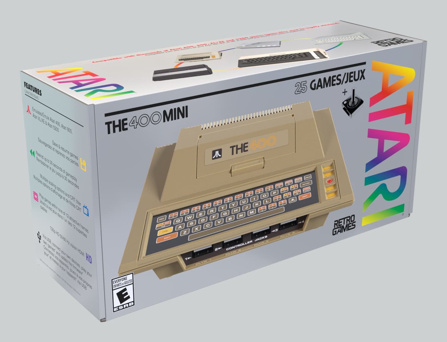 EAN 4020628603403 - Atari 400 Mini 0,128 GB Beige, Negro, Naranja imagen 4