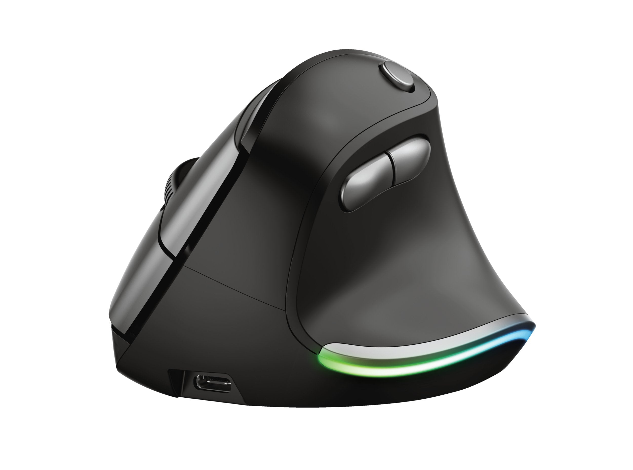 Ratón Ergonómico Inalámbrico Trust Bayo Batería Recargable Hasta 2400 Dpi