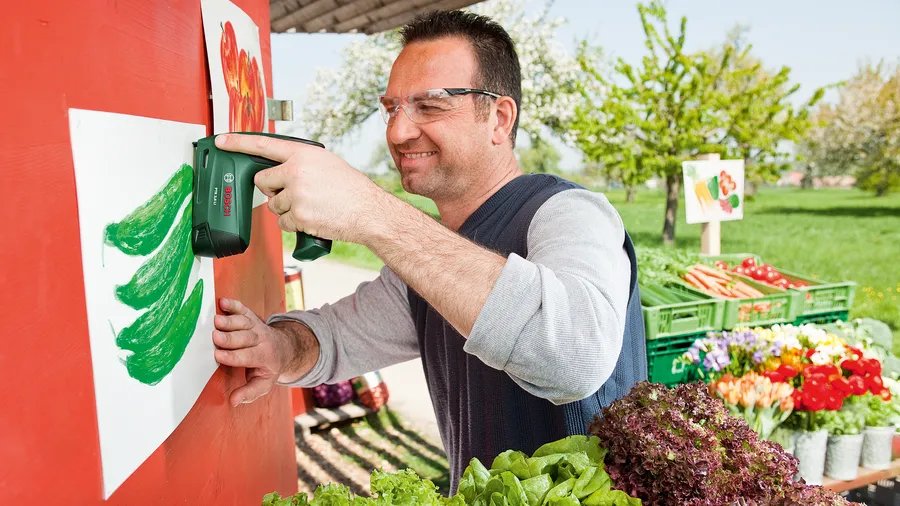 EAN 4059952566580 - Bosch 0 603 968 200 grapadora eléctrica Grapado permanente Punteo Fijación imagen 6