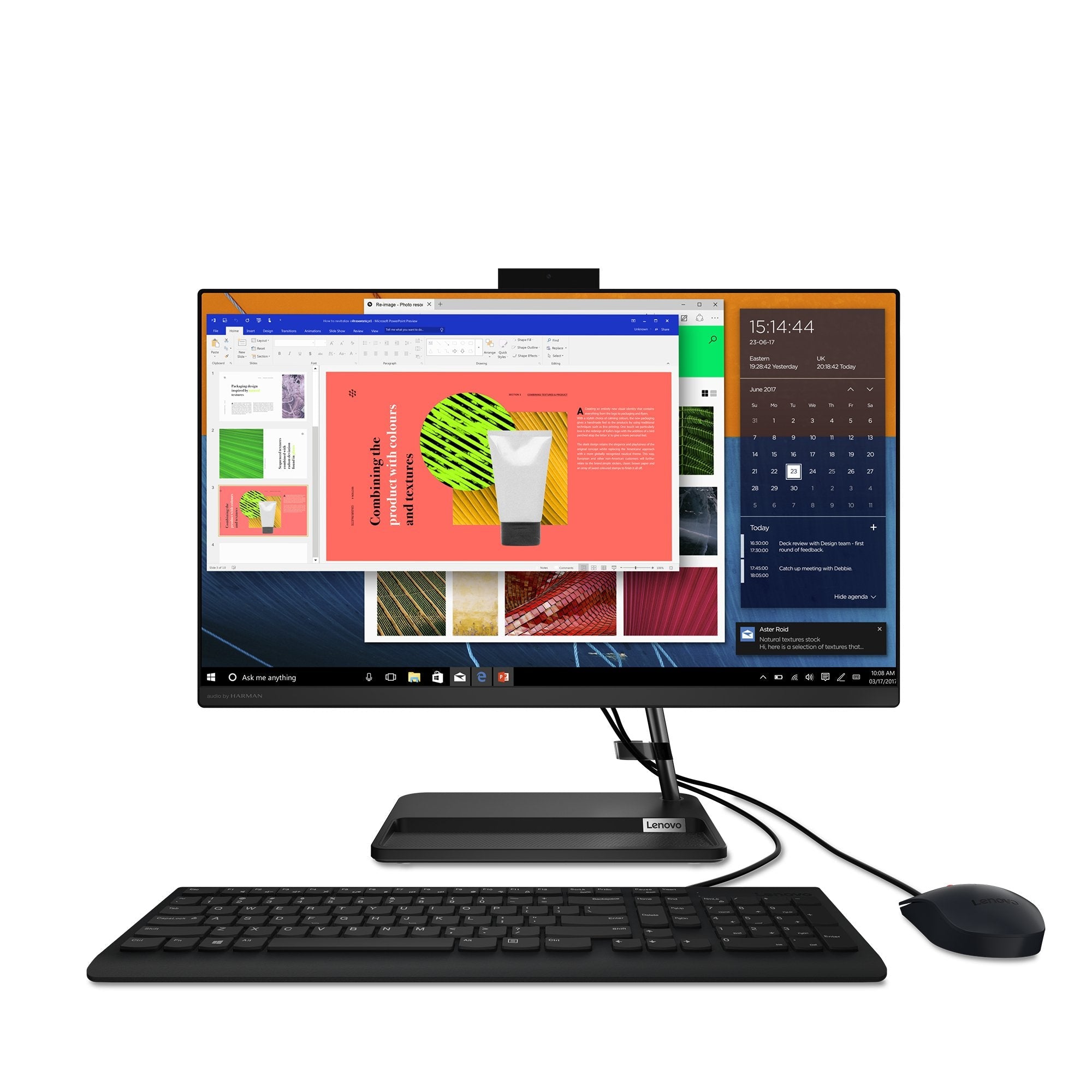 Lenovo Ideacentre Aio 3 24alc6 Ryzen 5 7430u 16gb 512gb Ssd 23,8" Fhd Win11 (F0g10140ge)
