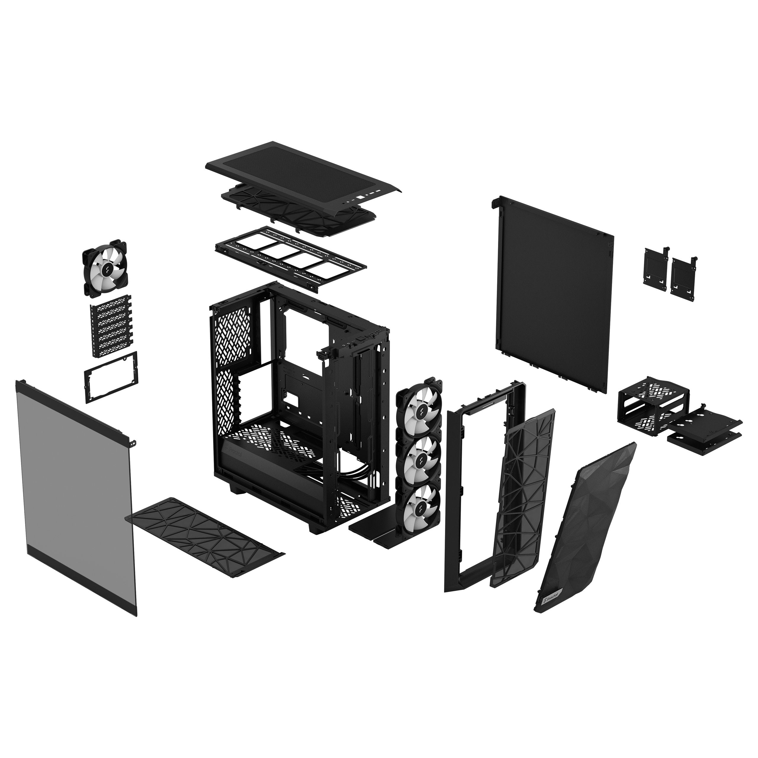 EAN 7340172703693 - Fractal Design Meshify 2 Compact RGB Negro imagen 4