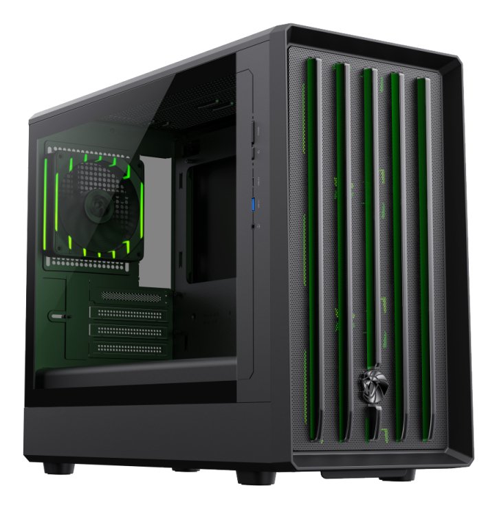 Caja Pc Gamemax Case Claw 360 Bk M-Atx