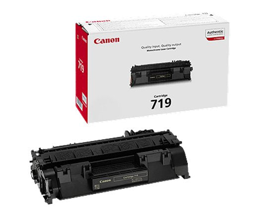 Toner Original Canon 719 Negro Para I-Sensys Lbp251, Lbp252, Lbp253, Lbp6310, Mf411, Mf416, Mf418, Mf419, Mf6140, Mf6180