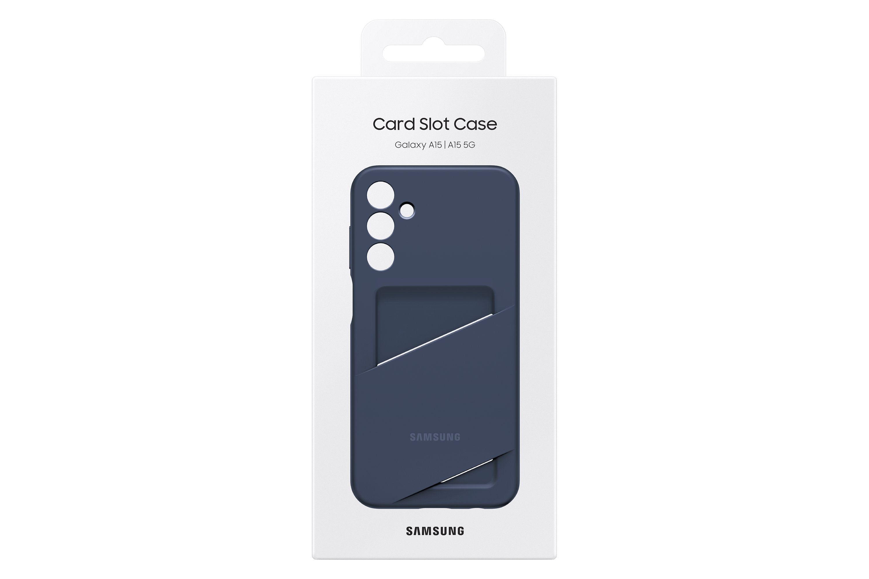 Samsung Card Slot Case Galaxy A15/A15 5g Blue Black
