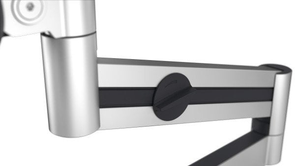 Soporte Para Monitor Duradero Con Brazo 1 Mesa De Monitor Diámetro Plateado