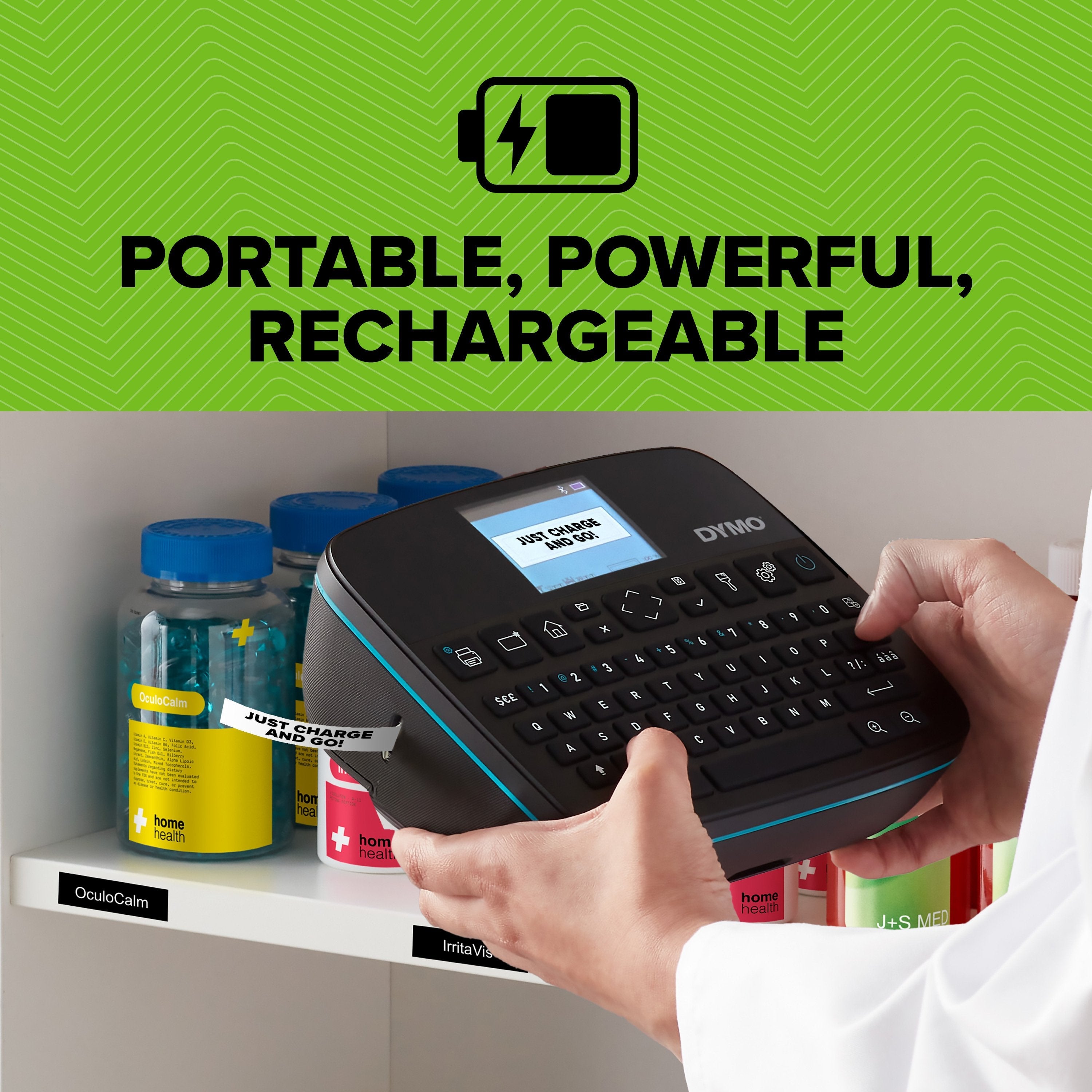 EAN 0071701063762 - DYMO LabelManager LabelWriter 640CB Portable & Rechargeable Label Maker with Dual Connectivity - 2197370 imagen 7