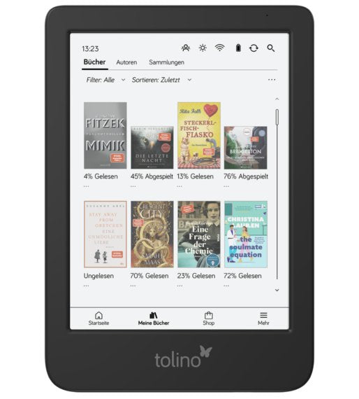 EAN 4016621130473 - Tolino shine color lectore de e-book Pantalla táctil 16 GB Wifi Negro imagen 1