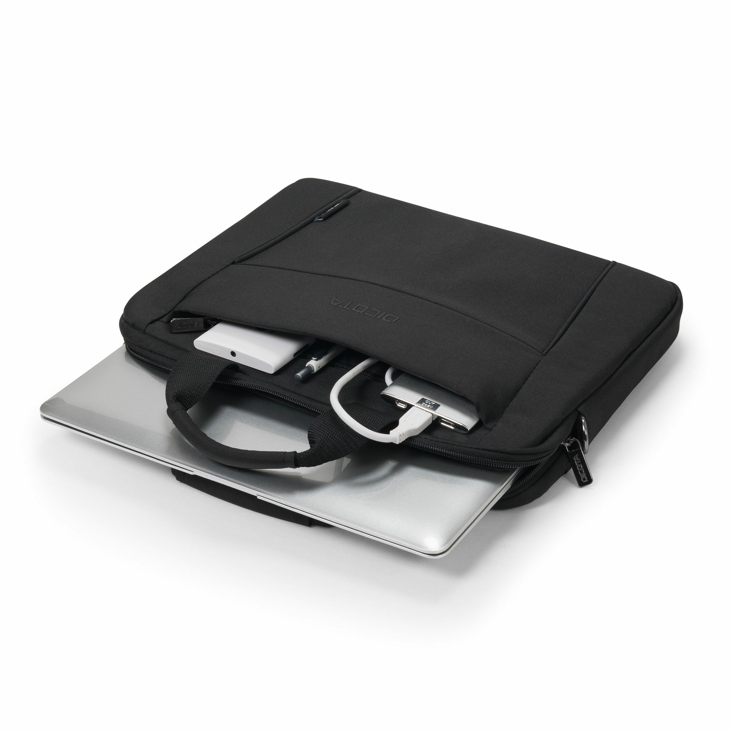EAN 7640186418836 - DICOTA Eco Slim Case BASE 39,6 cm (15.6") Maletín Toploader Negro imagen 6