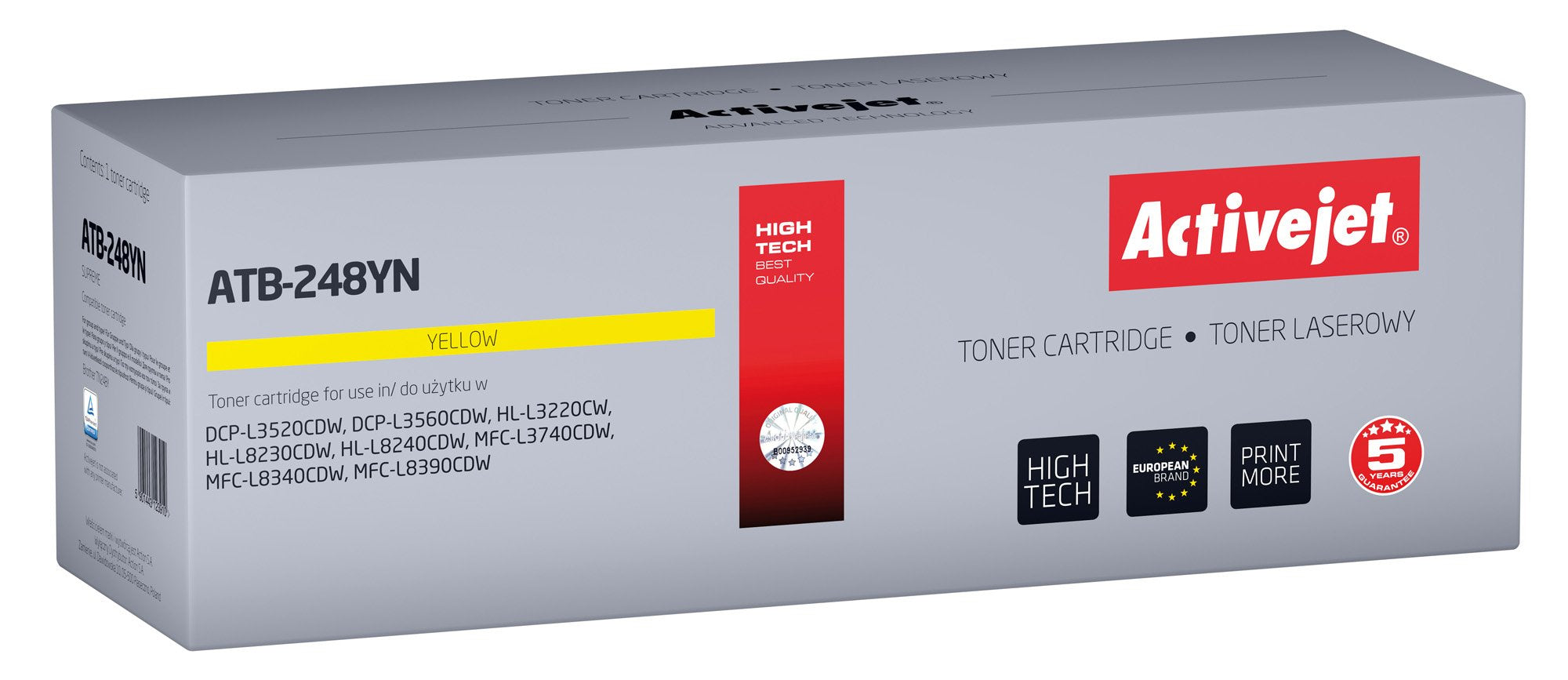 EAN 5901443123910 - Activejet ATB-248YN cartucho de tóner 1 pieza(s) Compatible imagen 1