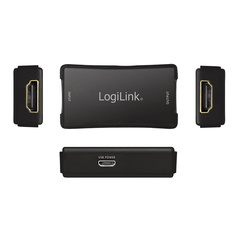 EAN 4052792041316 - LogiLink HD0014 repetidor y transceptor Repetidor de red 18000 Mbit/s Negro imagen 4