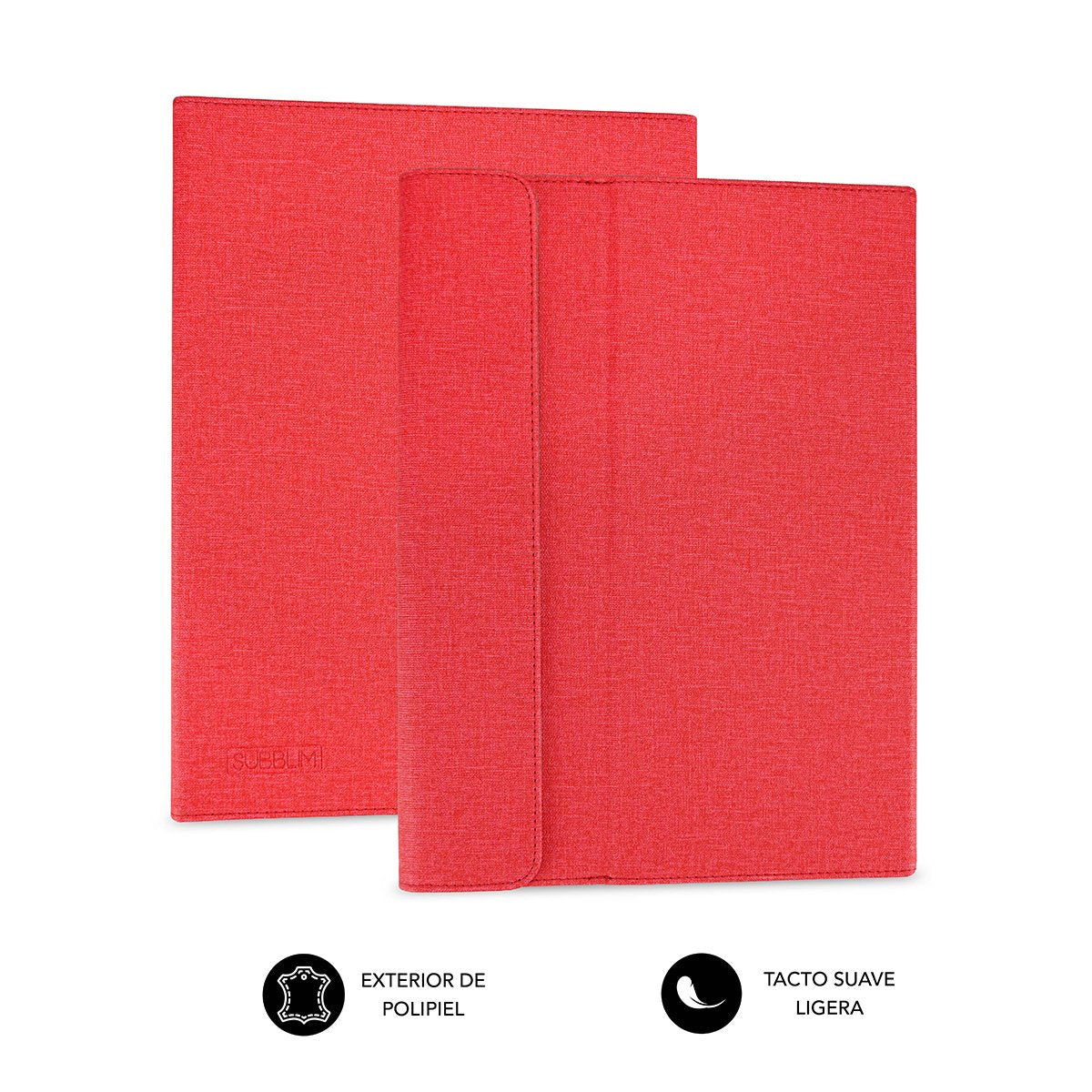 EAN 8436586740801 - SUBBLIM SUB-CUT-1CT002 funda para tablet 25,6 cm (10.1") Folio Rojo imagen 3