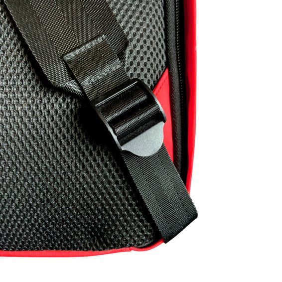 Akira Mochila Para Portátil Y Tablet Impermeable Y Antirrobo 15 Y 16 Pulgadas Rojo